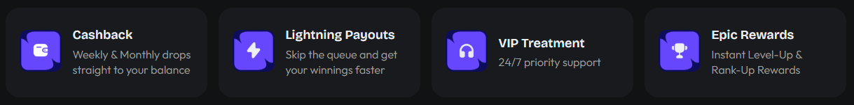 HiSpin VIP Exclusive Perks